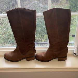 Ugg tall boot; all leather & very comfortable